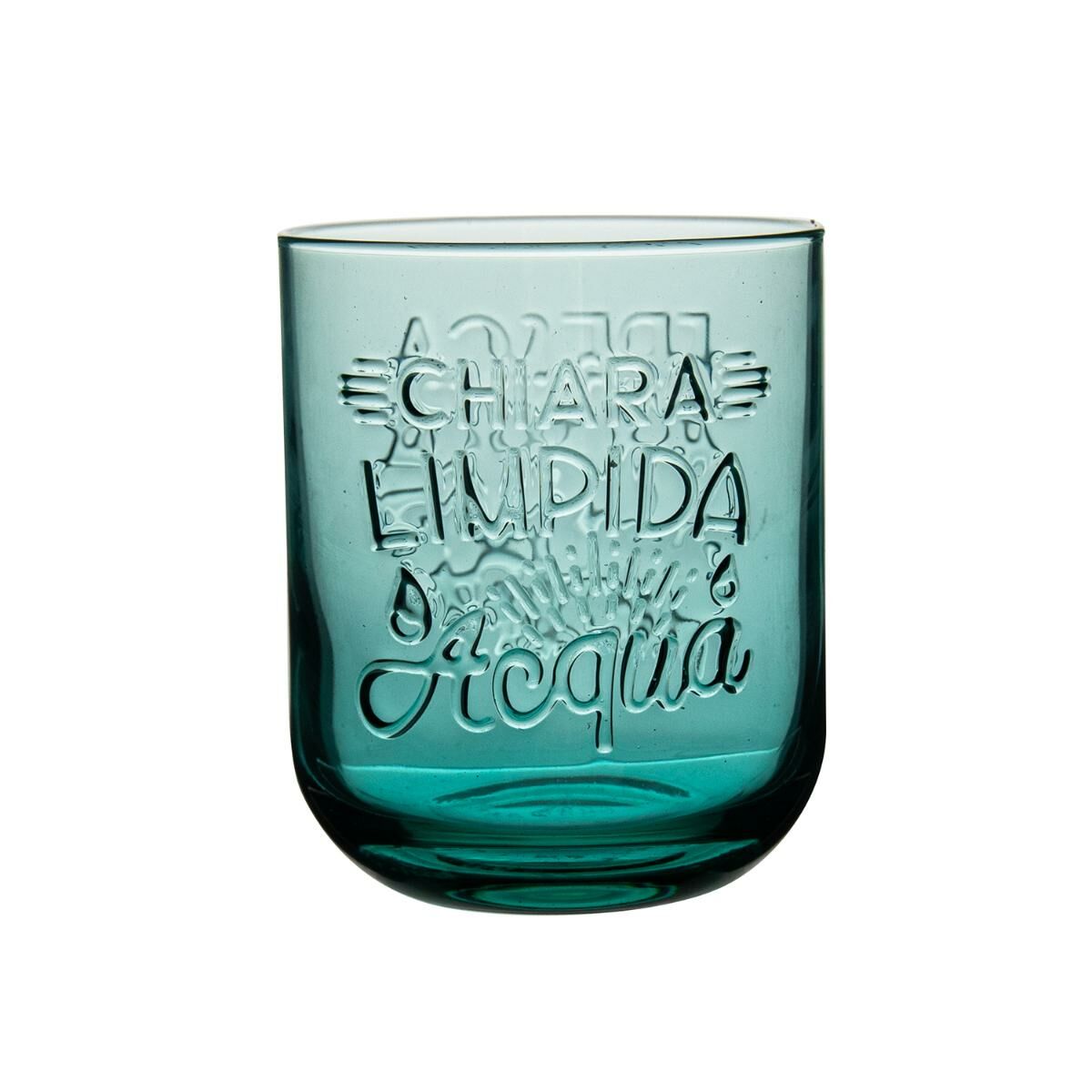 Čaša Graphica Zelena Staklo 395 ml (6 kom.)